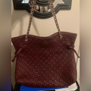 Tory Birch leather shoulder bag